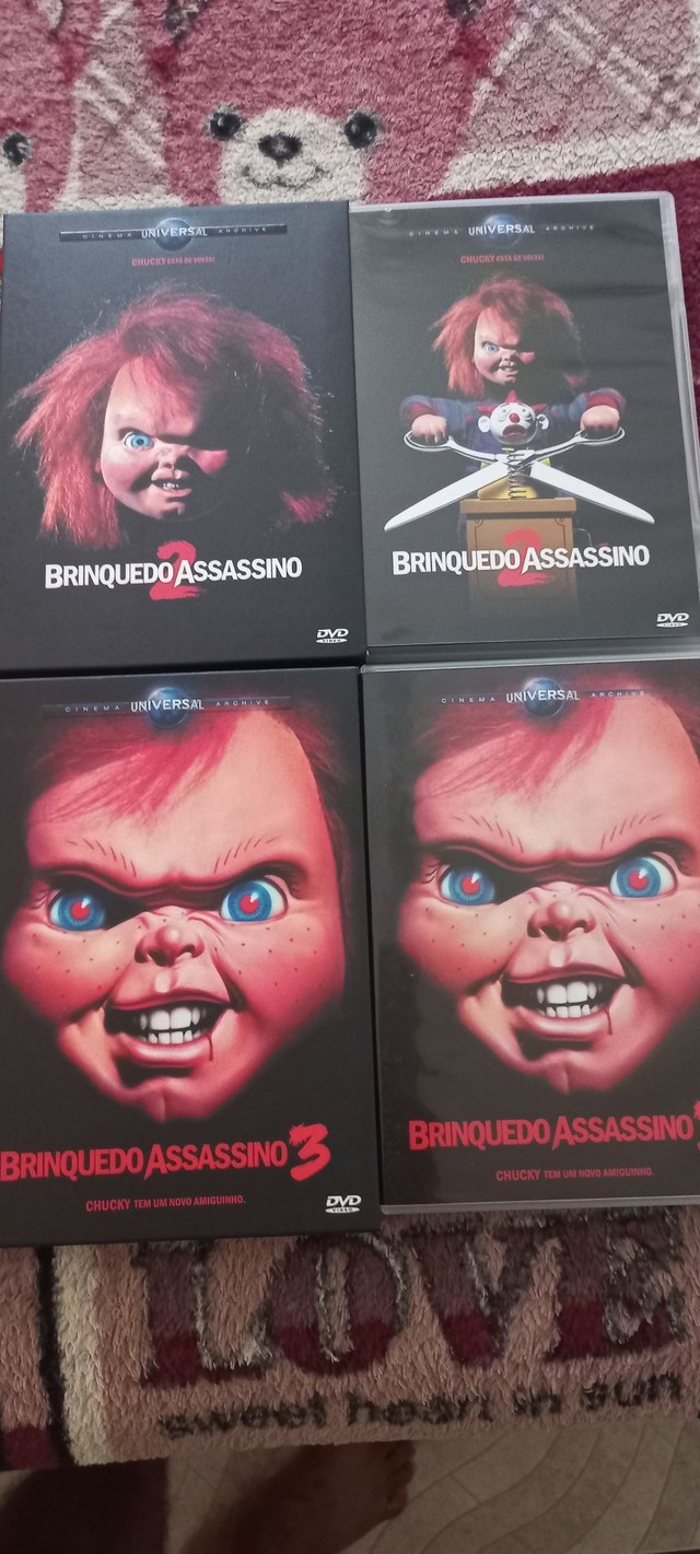 Coleção Dvds Filmes - Brinquedo Assassino ( Chucky )