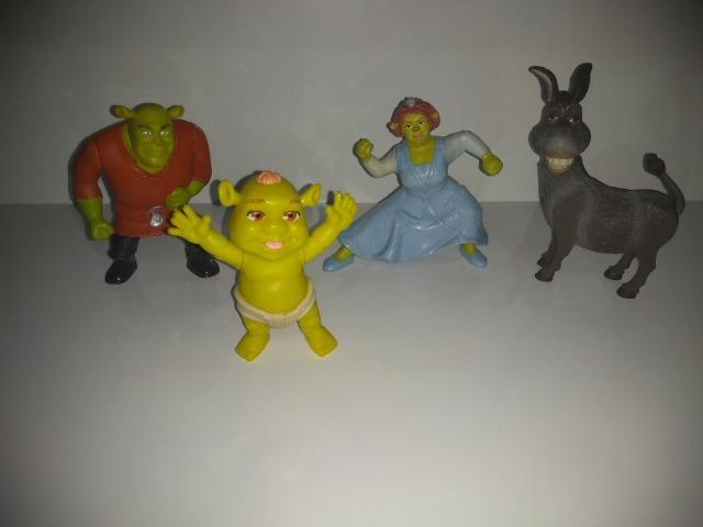 Miniaturas personagens Sherek