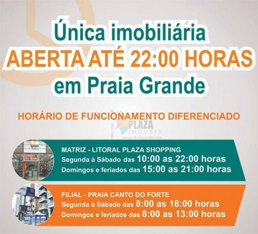 Apartamento com 1 dormitório à venda, 57 m² por r$ 225.000 - vila guilhermina - praia gran - Foto 9