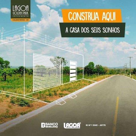 Lotes Parcelados área com 1.000 Mil metros - Lagoa Golden Park|Caldas Novas GO - Foto 10