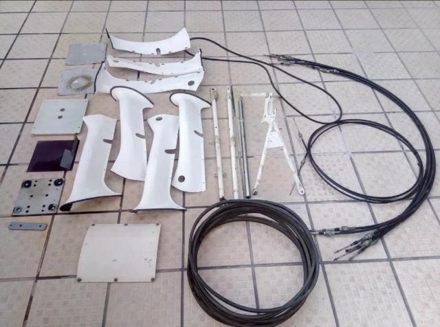 Conjunto Partes Peças P/ Helicóptero Rotorway Exec 90 E 162