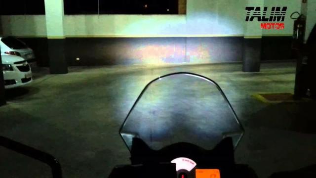 Farol Milha alto baixo sinalizador moto trilha e quadriciclo - Foto 2