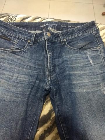 Calça Jeans Calvin Klein Original 44 - Foto 2