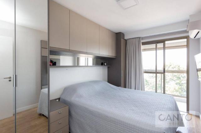 Apartamento mobiliado com 1 dormitório próximo ao parkshop barigui, 41 m² por r$ 324.900,0 - Foto 15