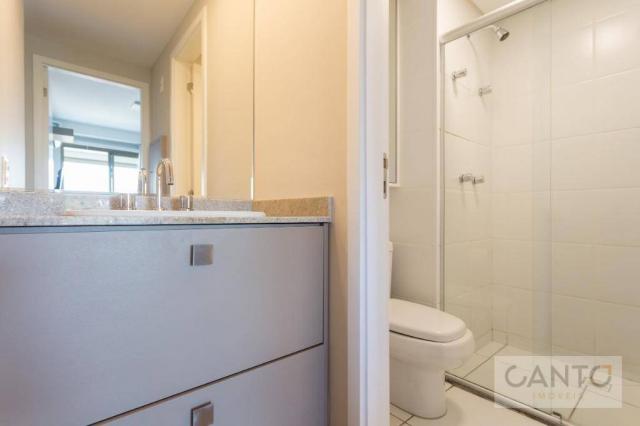 Apartamento mobiliado com 1 dormitório próximo ao parkshop barigui, 41 m² por r$ 324.900,0 - Foto 20