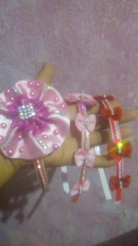 Tiaras laços para meninas
