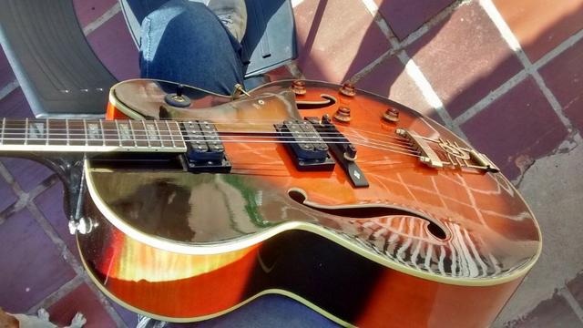 Guitarra Cort Acústica Assinat. Larray Coryell Lc1 - Foto 5
