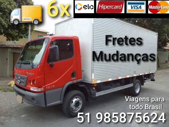Fretes mudanças carretos entregas coletas viagens