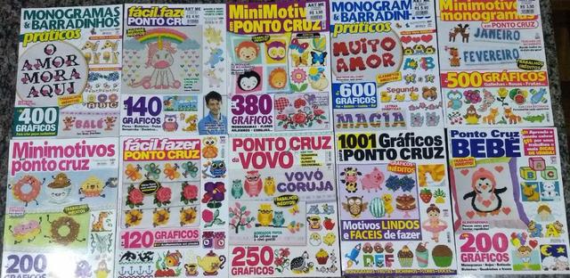 Revista Ponto Cruz - Nova - Kit 20 Revistas - Foto 2