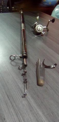 Vara de pesca 4,20m em carbono especial! - Foto 3