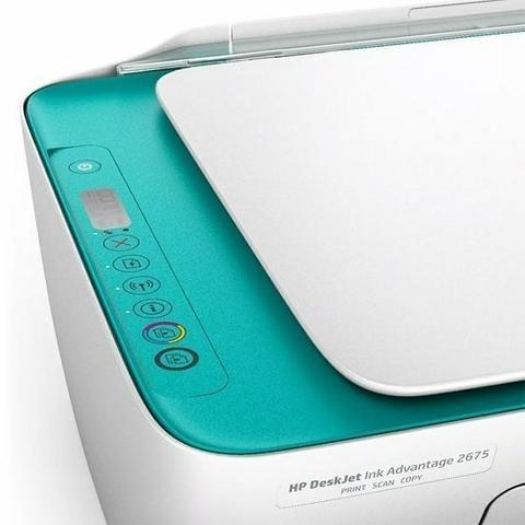 Promoção Impressora Hp Deskjet 2675 WI-FI 3 Em 1 Lacrada Na Caixa, Entregamos - Foto 3