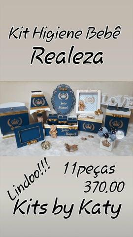 Kit Higiene Bebê Realeza Ursinho