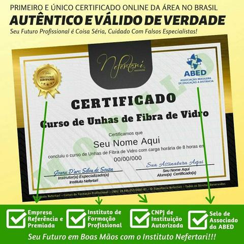 Curso de Unhas de Fibra de Vidro ( curso online) - Foto 4