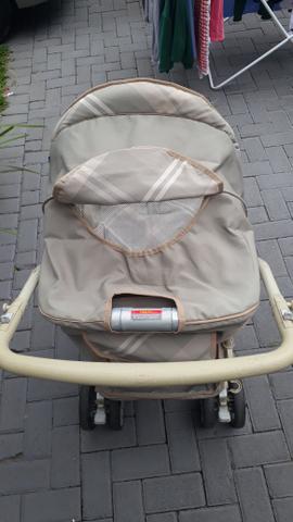 Carrinho de bebê Burigotto Peg-Pérego com bebê conforto - Foto 4