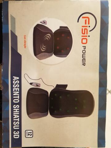 Assento Shiatsu 3D Massageador Semi Novo - Foto 5