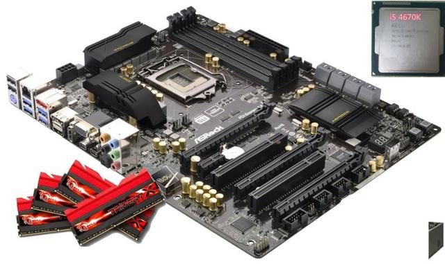 KIT I5 4670k + Asrock Z87 Extreme4 + 16GB ddr3 G.skill + Cooler Akasa Venom Voodoo