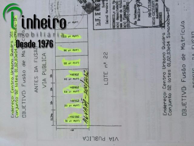 QR 301 Três terrenos juntos - Aceita Permuta - Foto 4