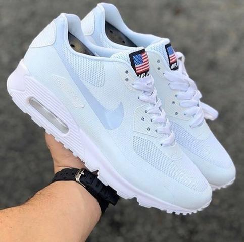 Nike Air max 90 hyperfuse independence day Branco Nike Air max 90 hyperfuse independence day Branco