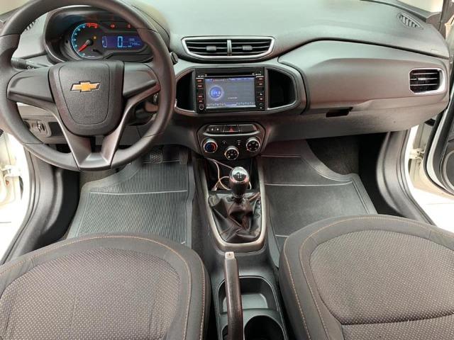 Onix 2013 lt 1.0 flex completo + kit multimídia, carro impecável !!! - Foto 4
