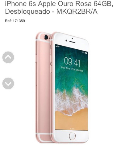 Iphone 6s 64 estado de novo