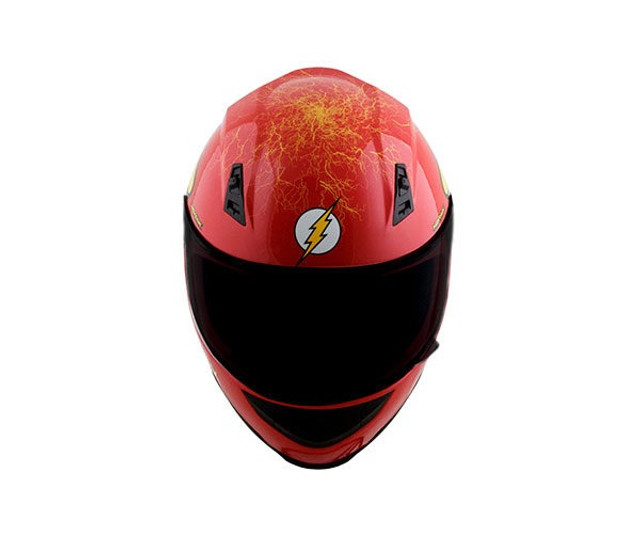 Capacete Super Heroi Flash Vermelho Super Rapido Brinde Viseira Espelhada Motos Sao Joao Itajai 785731609 Olx