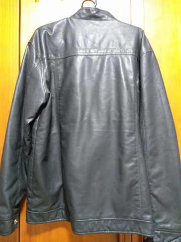 jaqueta de couro kareakey