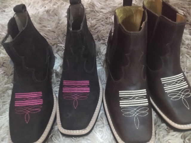 bota texana cano baixo feminina