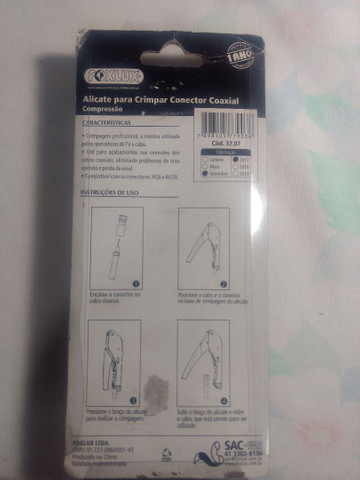 Alicate Coaxial