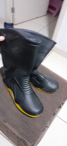 Bota Motoqueiro P/Chuva Motosafe - Foto 2