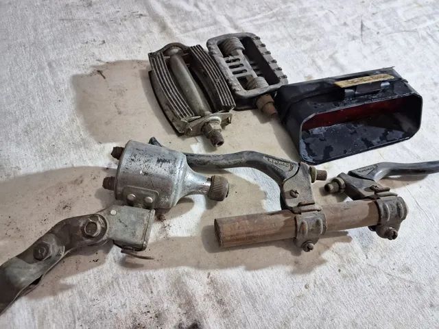 Peças de bicicleta. Antiga  - Foto 3