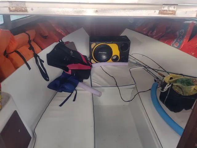 Lancha 25 pés diesel mwm 229 turbo - Foto 9