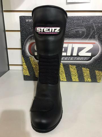 Bota Motociclista Steitz Feminina Impermeável - Foto 4