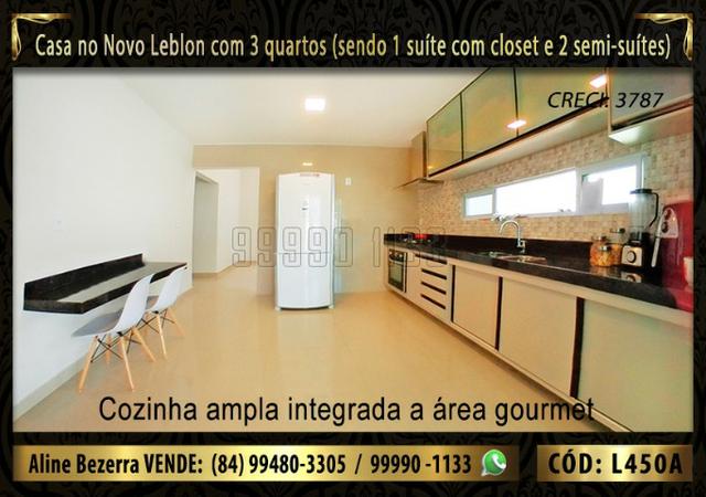 Ampla casa no Novo Leblon com 3 quartos, já com móveis projetados - Foto 3