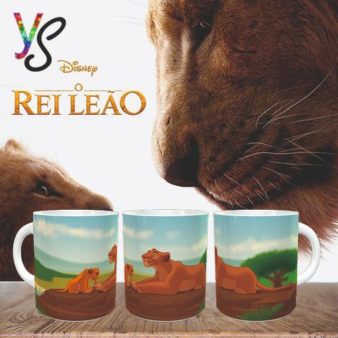 Caneca personalizada Desenho Filme O Rei Leão - Foto 5