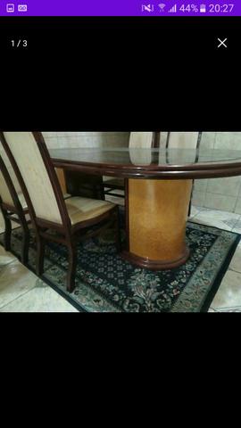 Mesa de jantar de madeira - Foto 3