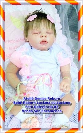 Bebe Reborn Luciana ou Luciano Kit Noah Feita a Mão Sob Encomenda - Foto 4