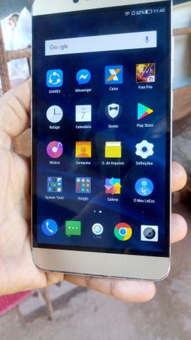 Vendo um celular da marca lé com 64GB 4GB de ram para vender hoje r$ 450