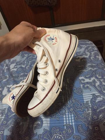 All Star Branco Cano Alto - Foto 4