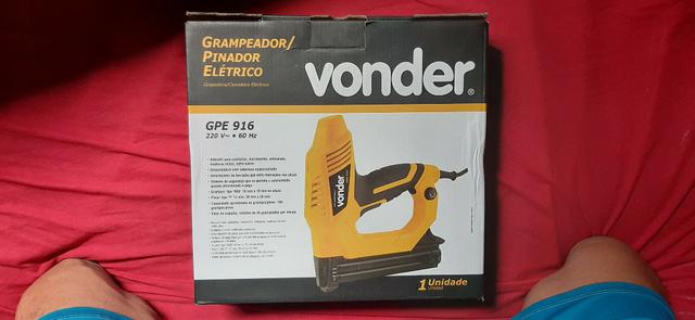 Grampeador/pinador elétrico GPE 916 220 V~ Vonder