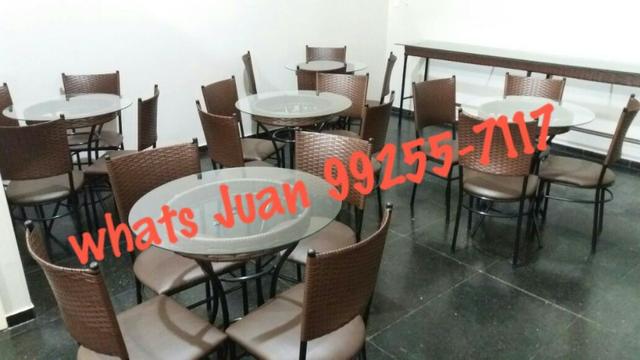 Mesas, cadeias, banquetas e bistrô para lanchonetes, salao de festa, padarias,restaurante