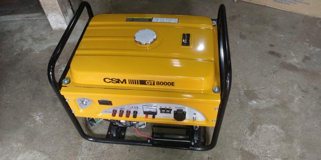 Gerador trifásico csm gt8000e novo na caixa - Foto 2