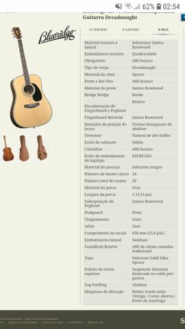 Violão Blueridge BR 70 Series - Foto 6