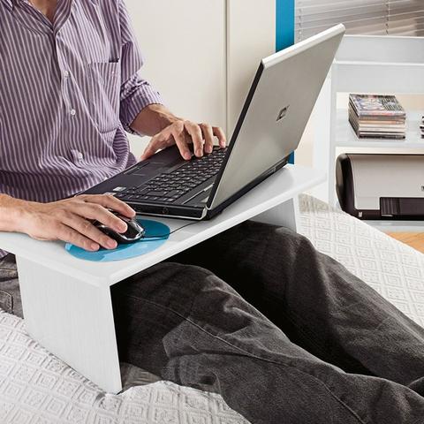 Mesinha Para Notebook na cor branca - Foto 3