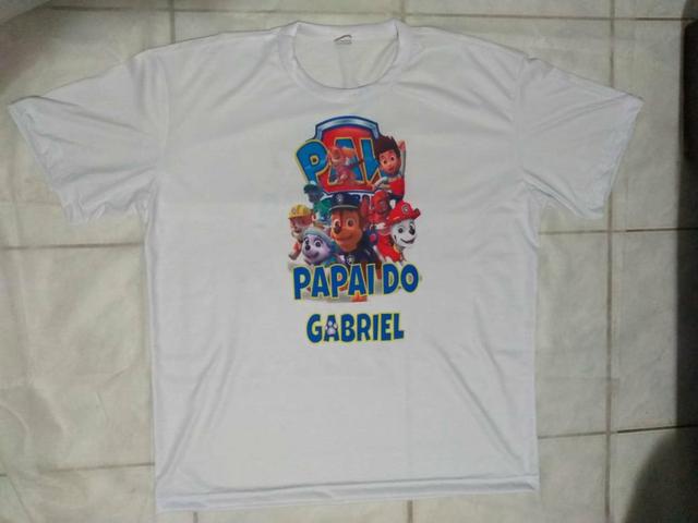 Camisas Papai e Mamãe festa