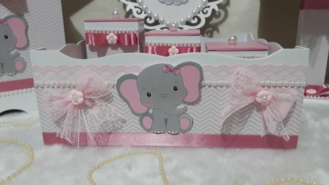 Kit Higiene Bebê Elefantinha Baby - Foto 2