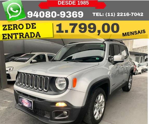 Jeep Renegade 1.8 Longitude Flex Aut. 5p 2016 Zero de entrada