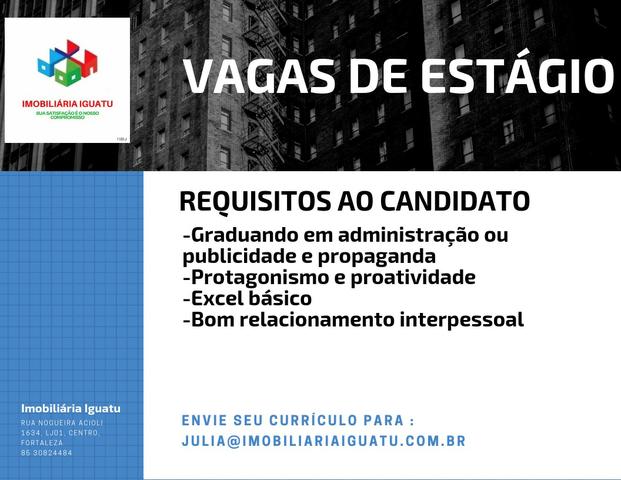 Vagas de estágio