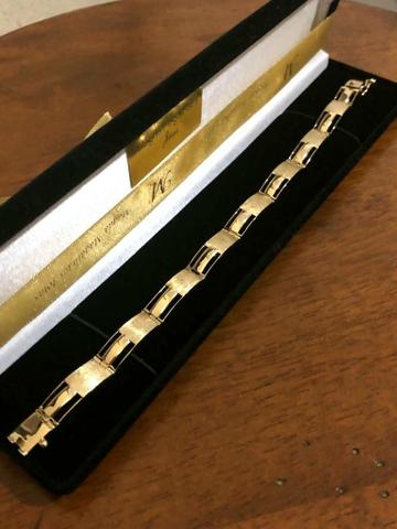 Bracelete Ouro 18K Masculino