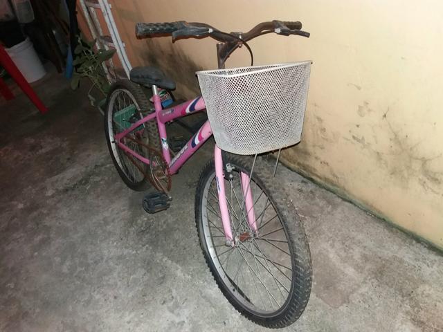 Bicicleta Macol Butterfly feminina rosa