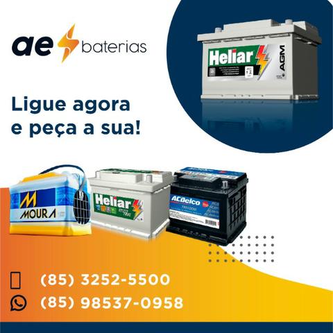 Bateria 70Ah e 75Ah para ranger, frontier, s10 e outros